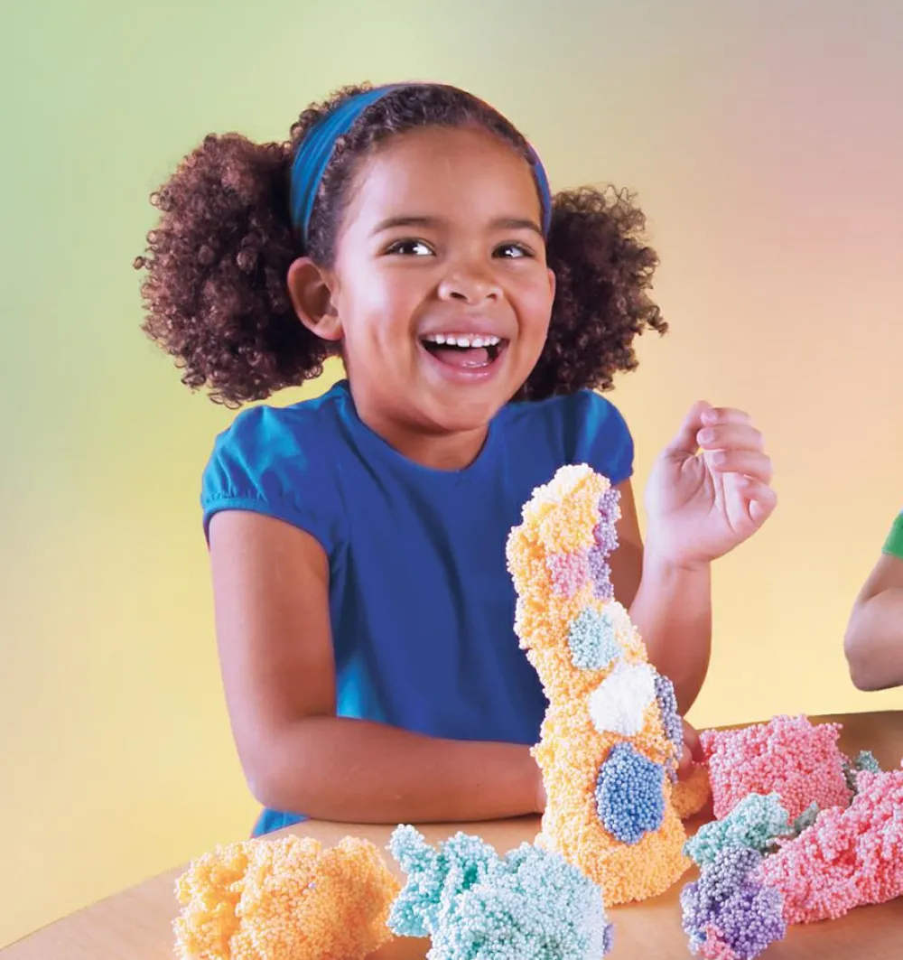 Learning Resources Playfoam 4-pak - Glitter| Taktil / Følesans|Kreativ Leg