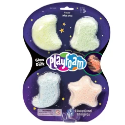 Learning Resources Playfoam 4-pak - Glow in the dark| Taktil / Følesans|Kreativ Leg
