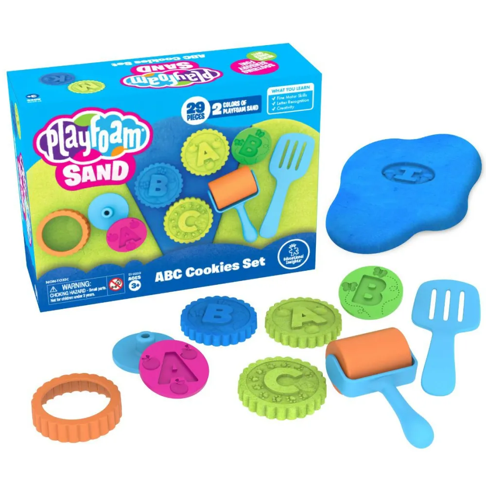 Learning Resources Playfoam Sand - Bogstavsæt (A-Z)| Taktil / Følesans|Sprog & Leg