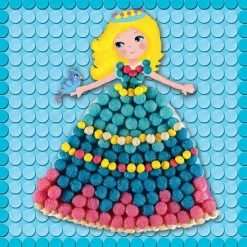 PlayMais Mosaic Dream - Prinsesse, 2.300 stk| Økologisk Eller Bæredygtig|Kreativ Leg