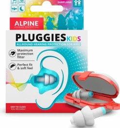 Pluggies - Ørepropper til børn (3-12 år)|Børn Høreværn|Børnesikkerhed