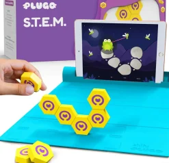 playshifu Plugo link - Interaktive byggeklodser| Stem Læringslegetøj|Interaktivt Legetøj