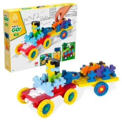 Plus-Plus BIG - Make & Go! 70 stk| Byggesæt|Tumlinge Legetøj