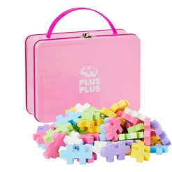 Plus-Plus BIG Pastel - Metalkuffert, 70 stk.| Finmotorik|Byggesæt