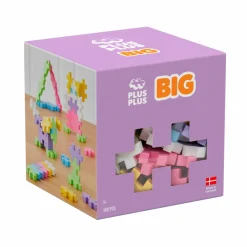Plus-Plus BIG Pastel, 100 stk.| Tumlinge Legetøj|Babylegetøj