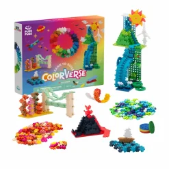 Plus-Plus - Lær at bygge Colorverse, 1.000 stk| Byggesæt