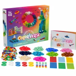 Plus-Plus - Lær at bygge Colorverse, 1.000 stk| Byggesæt