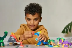 Plus-Plus - Lær at bygge dinosaurer, 600 stk| Dinosaur Legetøj