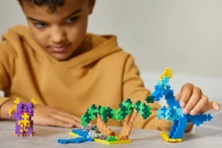 Plus-Plus - Lær at bygge dinosaurer, 600 stk| Dinosaur Legetøj