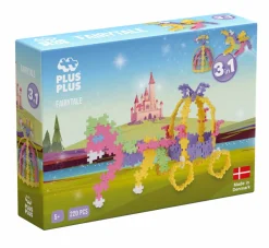 Plus-Plus Pastel - 3-i-1 Eventyr, 220 stk| Finmotorik|Byggesæt