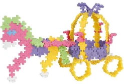 Plus-Plus Pastel - 3-i-1 Eventyr, 220 stk| Finmotorik|Byggesæt