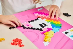 Plus-Plus - Puzzle By Number, Enhjørning 250 stk| Legetøj Til Ferien|Puslespil