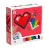 Plus-Plus - Puzzle By Number, Hjerter 250 stk| Puslespil|Byggesæt