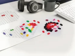 Plus-Plus - Puzzle By Number, Hjerter 250 stk| Puslespil|Byggesæt