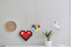 Plus-Plus - Puzzle By Number, Hjerter 250 stk| Puslespil|Byggesæt