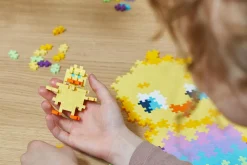Plus-Plus - Puzzle By Number, Kylling 250 stk| Påske|Byggesæt