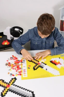 Plus-Plus - Puzzle By Number, På eventyr 250 stk| Legetøj Til Ferien|Puslespil
