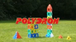Polydron Large, 80 dele| Byggesæt|Tumlinge Legetøj