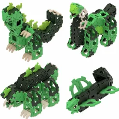Polydron Large - Dinosaur, 130 dele| Tumlinge Legetøj|Byggesæt