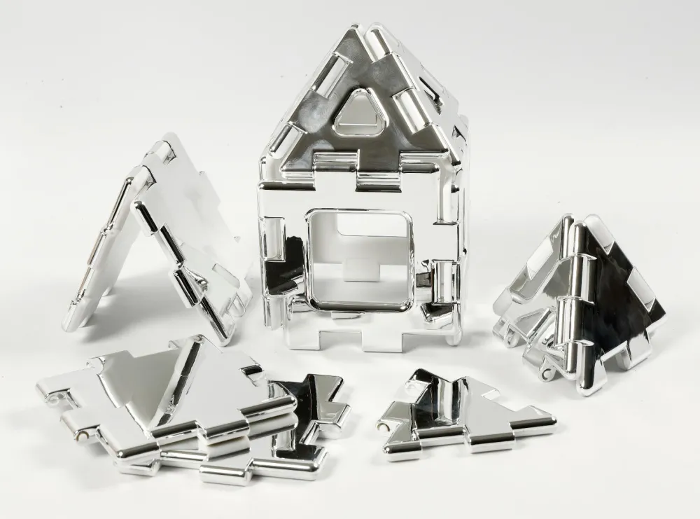 Polydron - Mit første byggesæt m. spejle, 16 dele| Byggesæt|Finmotorik