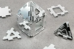 Polydron - Mit første byggesæt m. spejle, 16 dele| Byggesæt|Finmotorik