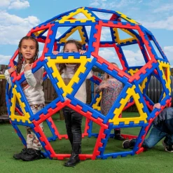 Polydron XL - Kuppel, 62 dele| Byggesæt|Tumlinge Legetøj