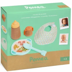 Djeco Pomea dukketilbehør - Frokostsæt| Dukker|Tumlinge Legetøj