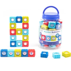 Learning Resources Pop & Lær m. BubbleBrix™ - Tallære og matematik| Logik & Talforståelse|Skolesjov