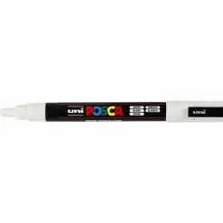 Posca tus PC-3M - Hvid, 1 stk.| Påske|Tegne- & Malegrej