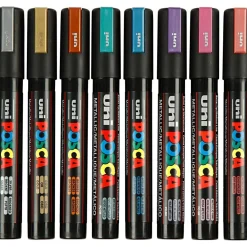 Posca tusser PC-5M - Metallic, 8 stk.| Påske|Tegne- & Malegrej