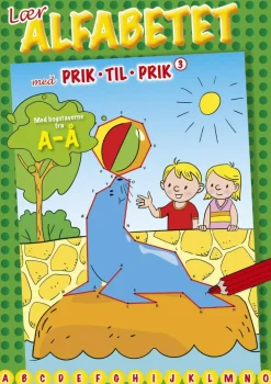 Forlaget Bolden Prik til prik - Lær alfabetet fra A-Å| Sprog & Leg|Skolesjov