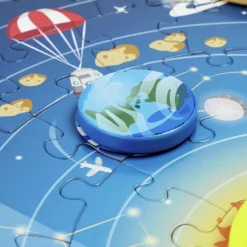 Hape Puslespil m. 100 brikker - Solsystemet| Astronomi|Puslespil
