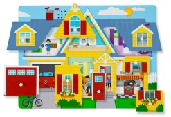 Melissa & Doug Puslespil med lyd - Hjemmet| Puslespil|Tumlinge Legetøj