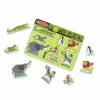 Melissa & Doug Puslespil med lyd - Zoo| Tumlinge Legetøj|Puslespil