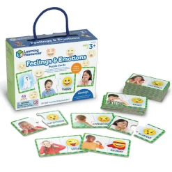 Learning Resources Puslespilskort - Find følelsen| Sociale Kompetencer|Sprog & Leg