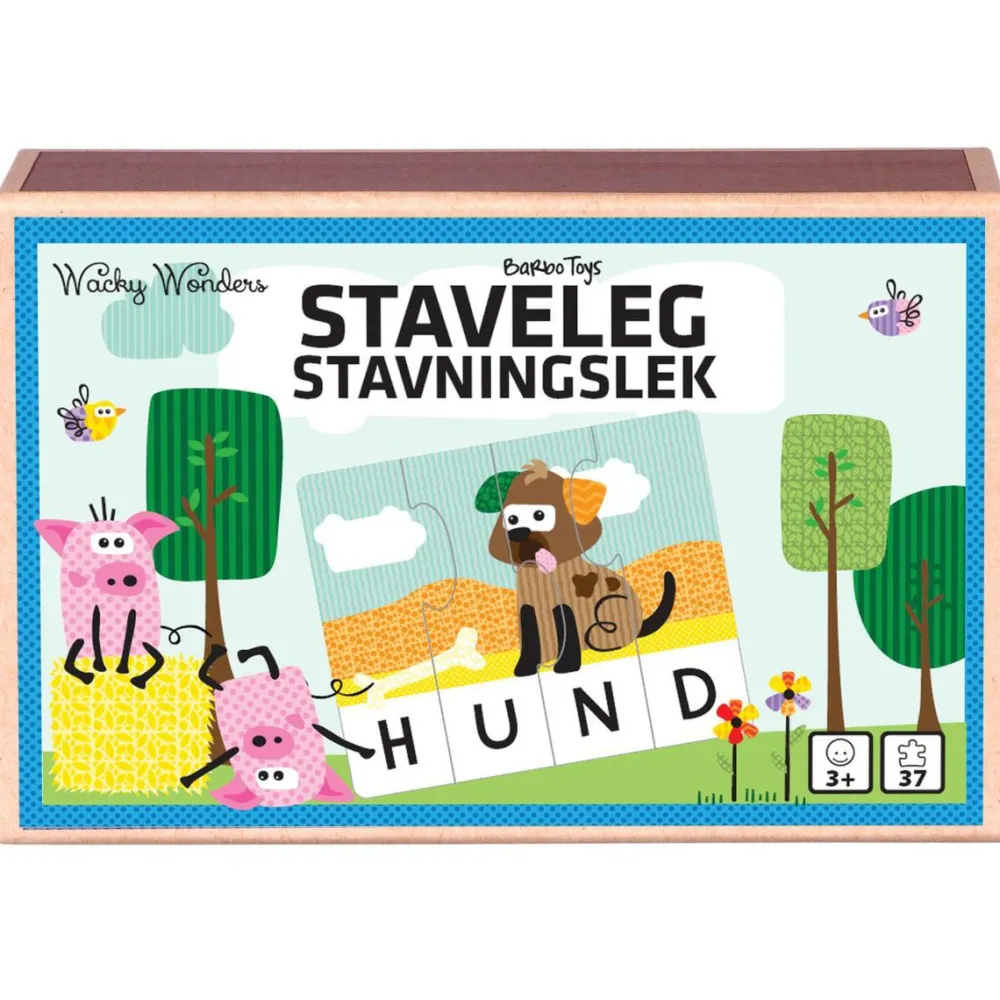 Puslespil - Staveleg| Sprog & Leg|Skolesjov