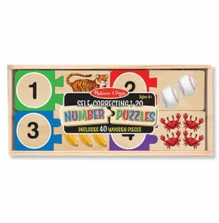 Melissa & Doug Puslespil - Tæl og lær| Montessori|Puslespil