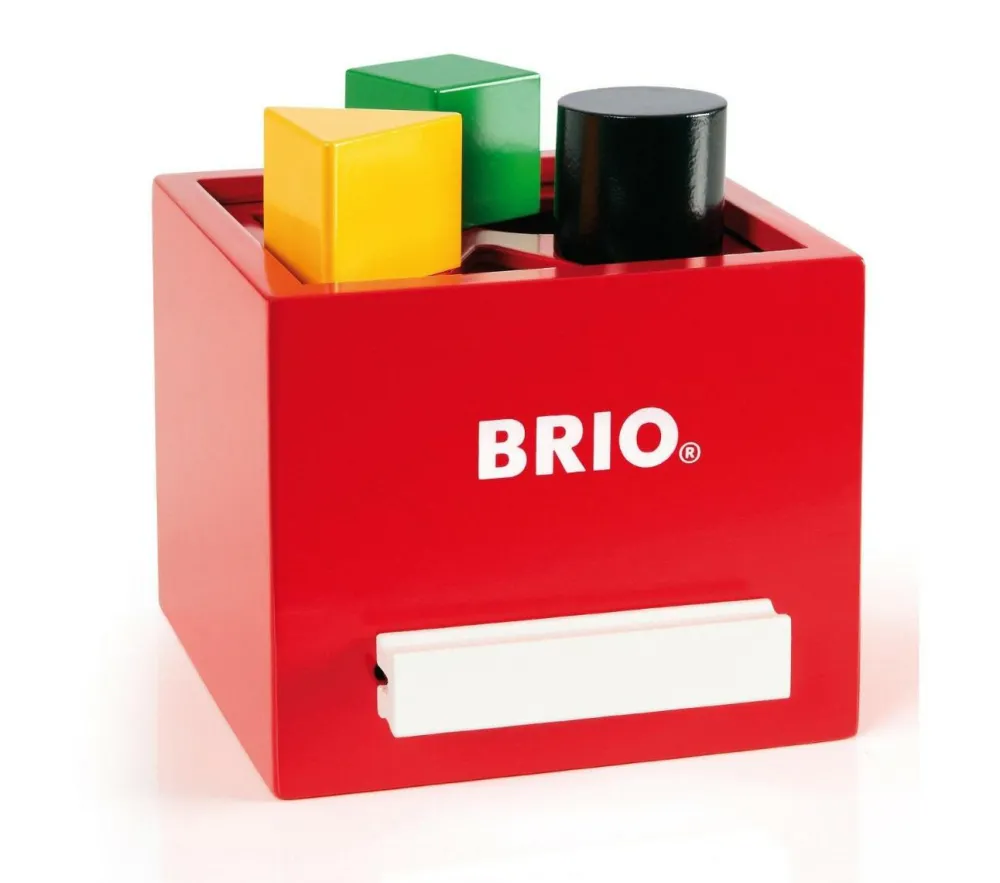 BRIO Puttekasse - klassisk| Tumlinge Legetøj|Sorterings- & Stablelegetøj