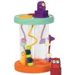 B. Toys Puttekasse, Hooty-Hoo m. lyde og aktiviteter| Tumlinge Legetøj|Sorterings- & Stablelegetøj