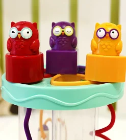 B. Toys Puttekasse, Hooty-Hoo m. lyde og aktiviteter| Tumlinge Legetøj|Sorterings- & Stablelegetøj