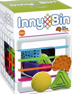 Fat Brain Toys Puttekasse med elastiksider| Tumlinge Legetøj|Sorterings- & Stablelegetøj