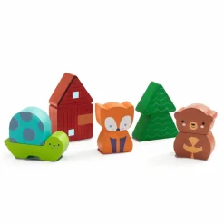 Djeco Puzz & Match Rainbow - 2-i-1 puslespil| Puslespil|Tumlinge Legetøj