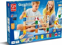 Hape Quadrilla kuglebane - Basic Coding, 130 dele| Stem Læringslegetøj|Lær At Kode