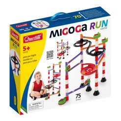 Quercetti Migoga Run Vortis kuglebane, 75 dele| Kuglebane