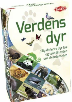 Tactic Quizspil - Verdens dyr| Legetøj Til Ferien