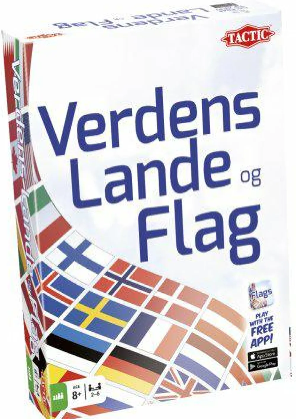 Tactic Quizspil - Verdens lande og flag| Legetøj Til Ferien