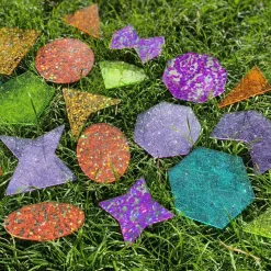 tickit® Regnbue former m. glitter, 21 stk| Montessori|Lysborde