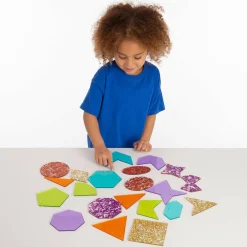 tickit® Regnbue former m. glitter, 21 stk| Montessori|Lysborde