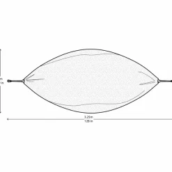 Rejsehængekøje dobbelt (mesh) - Blå|Børn Mindfulness For Børn