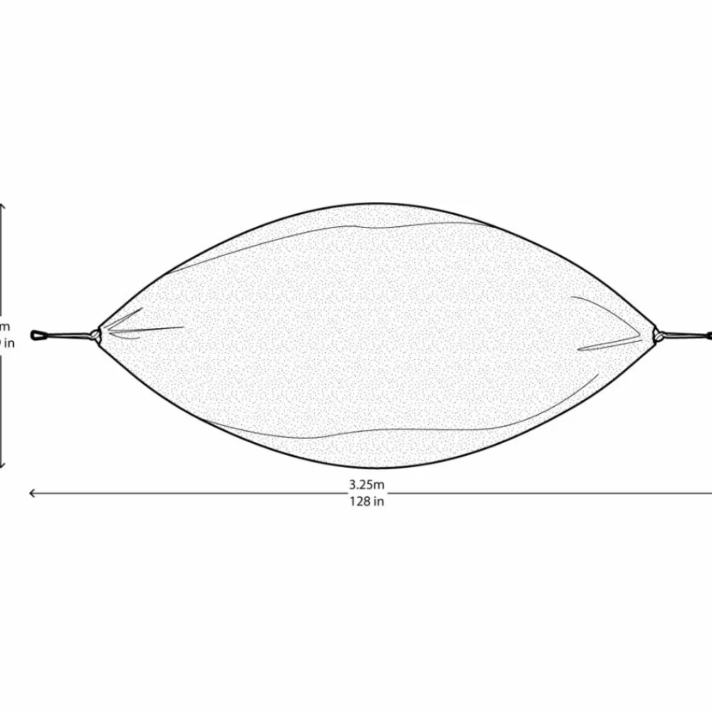 Rejsehængekøje dobbelt (mesh) - Blå|Børn Mindfulness For Børn